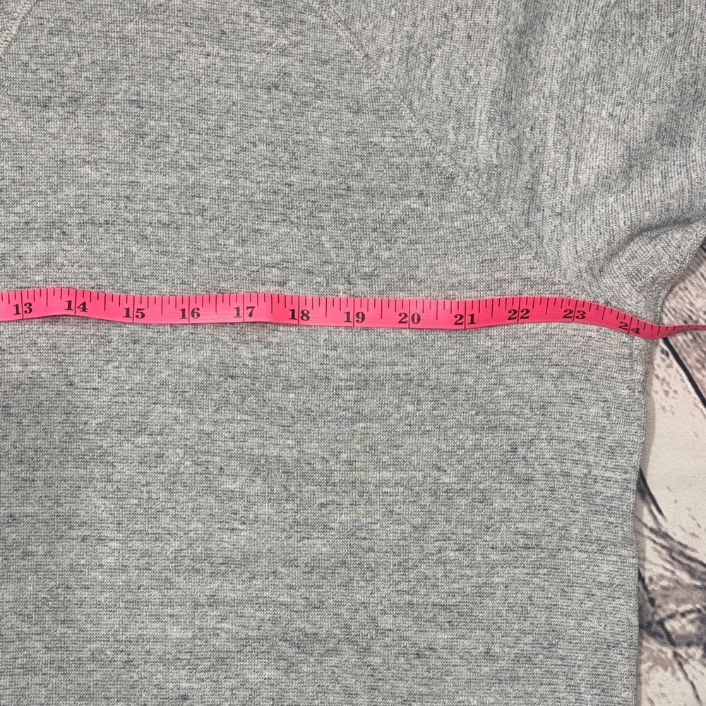 J. Crew Men's Heather Gray Crewneck Sweater - Picture 5 of 6